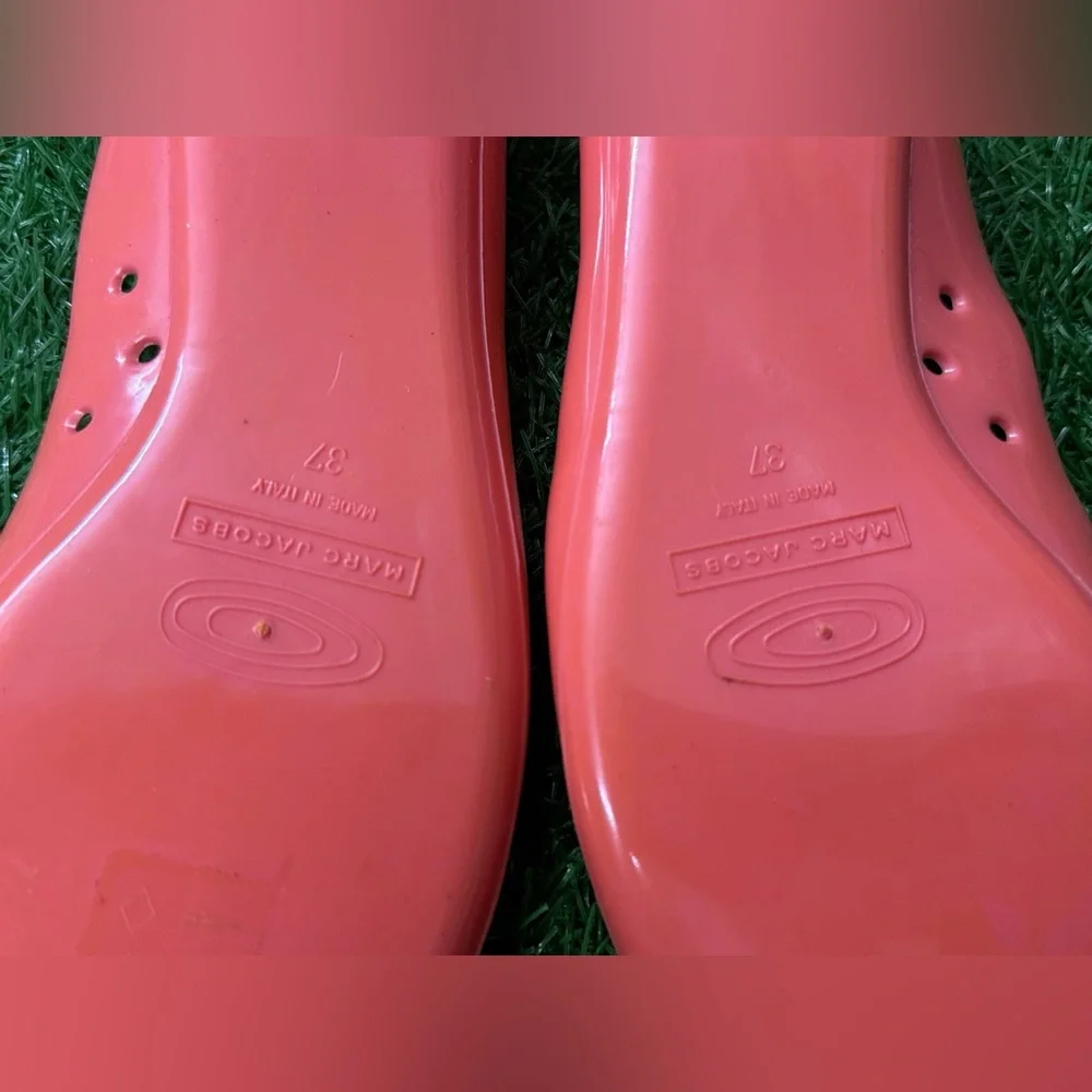 Marc Jacobs‎ Women's Plastic Coral Flats Size 37